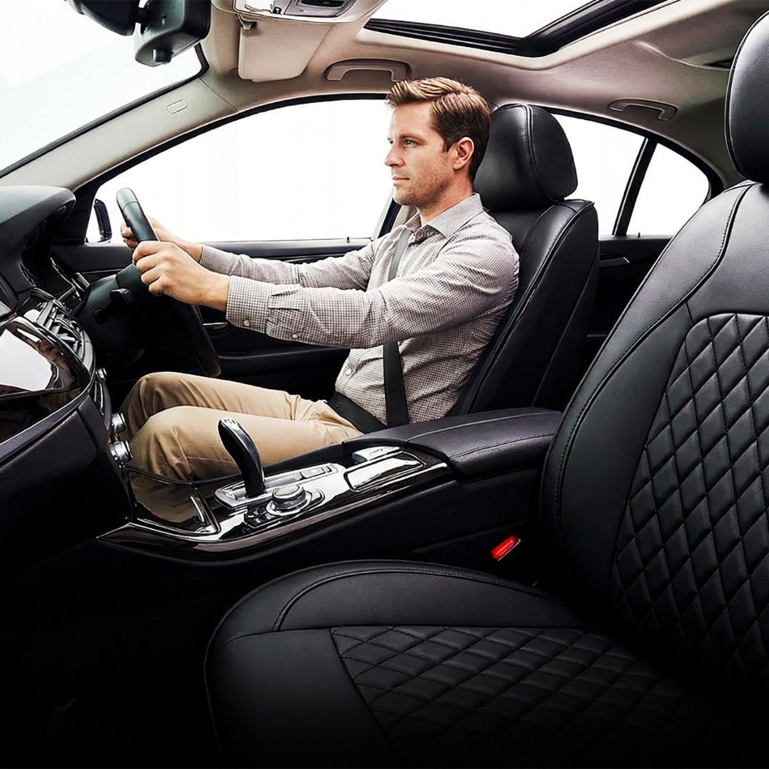 Coprisedili Auto Premium 9 Pezzi in Pelle PU