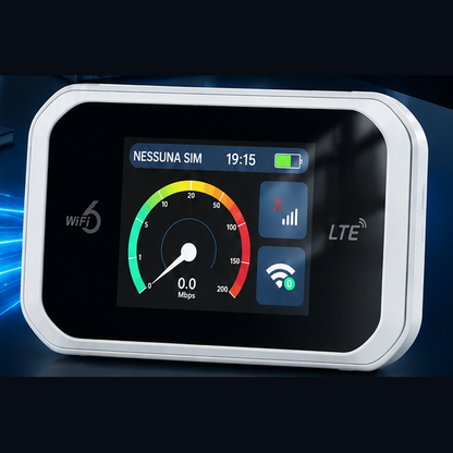 Router WiFi 4G Portatile – Internet Ovunque, Pronto in 10 Secondi