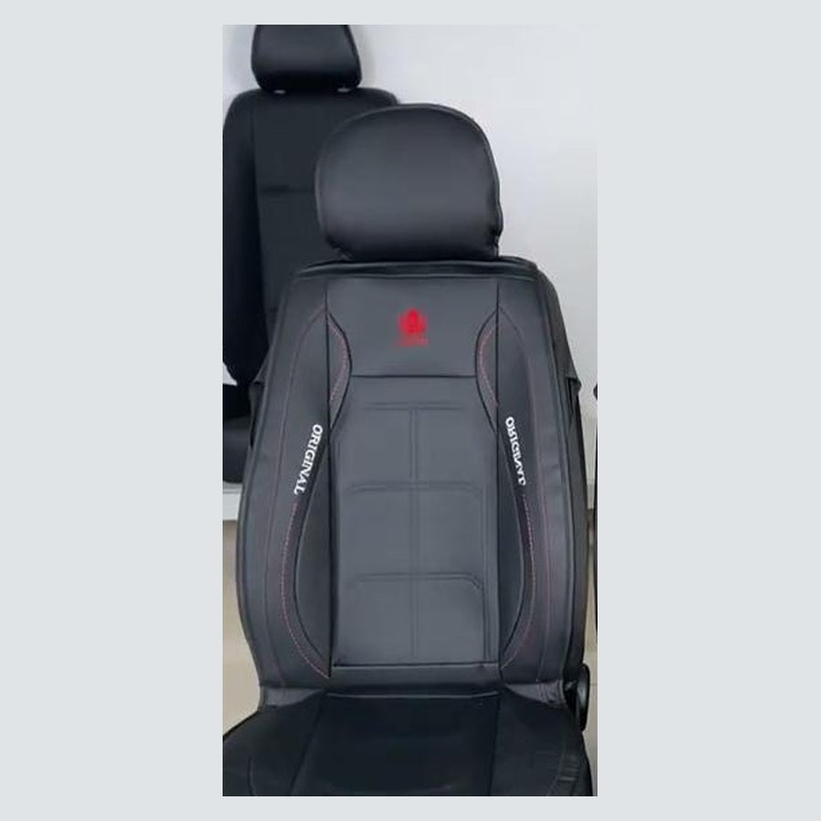 colore Nero — Coprisedili Auto Premium 9 Pezzi