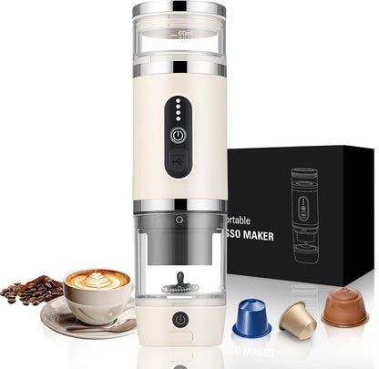 Macchina da Caffè Portatile CaffèVia™ – Espresso Ovunque, Senza Fili
