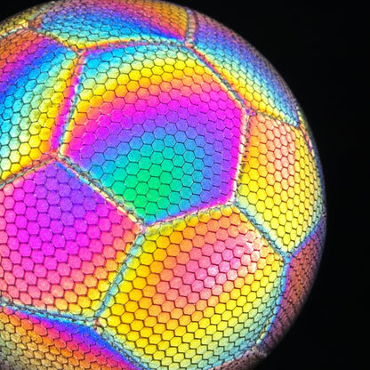 situation — Pallone olografico taglia 5 – effetto arcobaleno con il flash