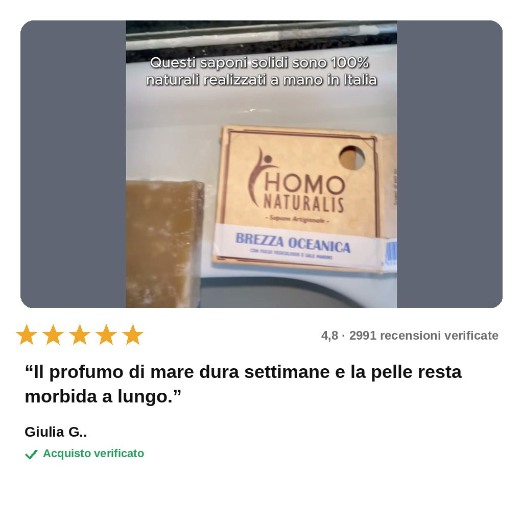 avis — Sapone Artigianale Brezza Oceanica