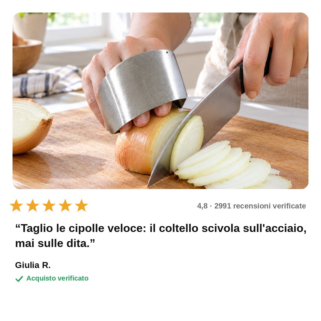 avis — Proteggi Dita in Acciaio Inox – Taglia Senza Paura