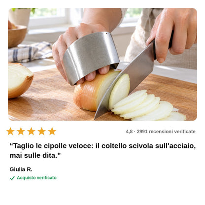 avis — Proteggi Dita in Acciaio Inox – Taglia Senza Paura