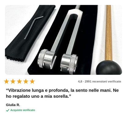 avis — Diapason Pesato 128 Hz con Martelletto