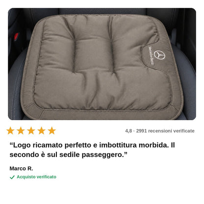 avis — Cuscino Sedile Auto Personalizzato con Logo Ricamato