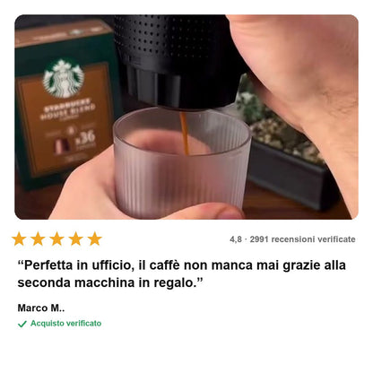 avis — Macchina da Caffè Portatile CaffèVia™ – Espresso Ovunque, Senza Fili