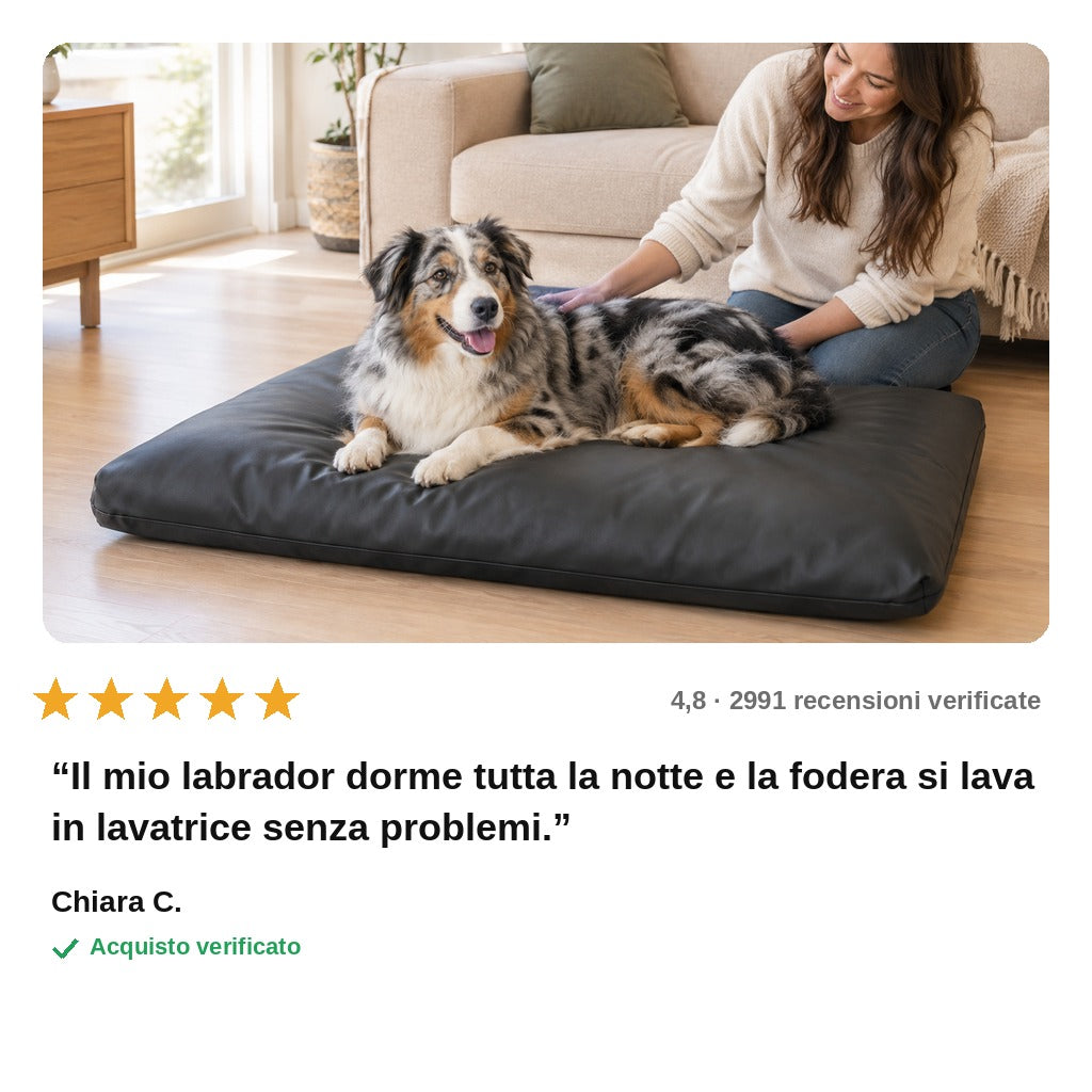 Cuscino Ortopedico per Cani Impermeabile e Antipelo