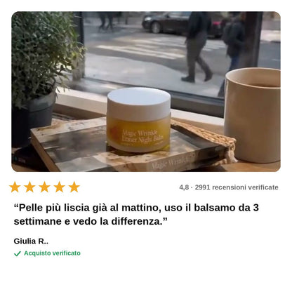avis — NoxLift™ – Balsamo Notte Anti-Rughe, Pelle Distesa al Risveglio