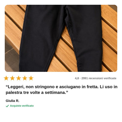 avis — Pantaloni Sportivi da Allenamento Donna – Leggeri, Elasticizzati e ad Asciugatura Rapida