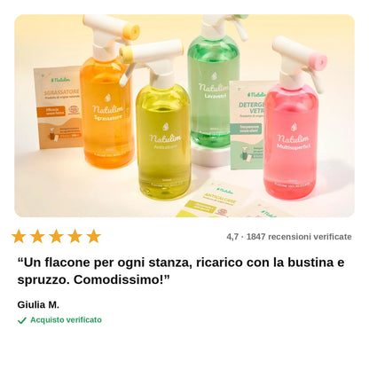 avis — Kit 4 flaconi spray ricaricabili