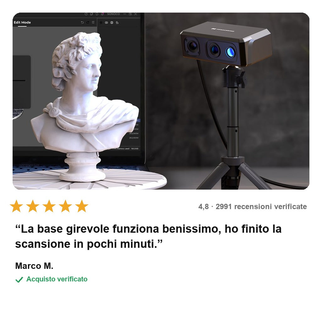 avis — Scanner 3D Portatile ScanPro3D™