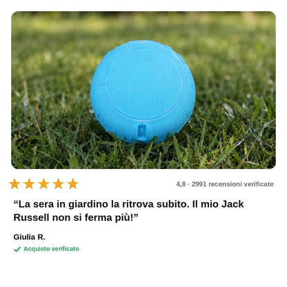 avis — Pallina LED Telecomandata per Cani – Ricaricabile USB