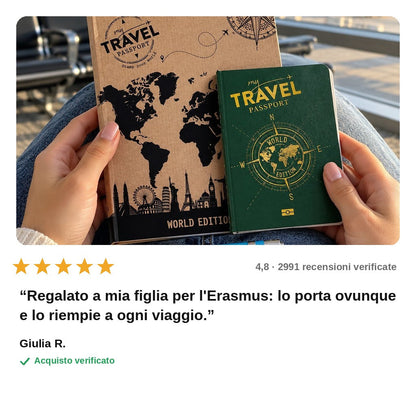 avis — Passaporto di Viaggio Mondo – Il diario dei tuoi viaggi in giro per il mondo