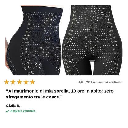 avis — Pantaloncino Modellante Invisibile a Vita Alta – Anti-Sfregamento Cosce