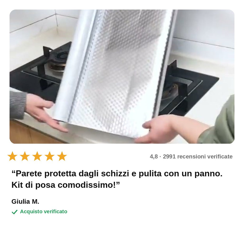 avis — Rotolo Alluminio Adesivo per Cucina