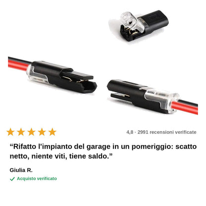 avis — Connettori Elettrici Rapidi SpliceLock T2™