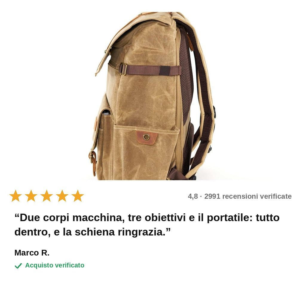 avis — Zaino Fotografico da Viaggio 31L