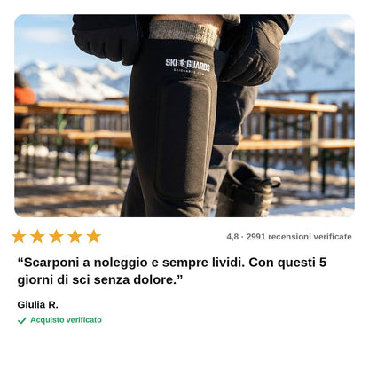 avis — Parastinchi in Gel per Scarponi da Sci – Addio Lividi e Dolori allo Stinco