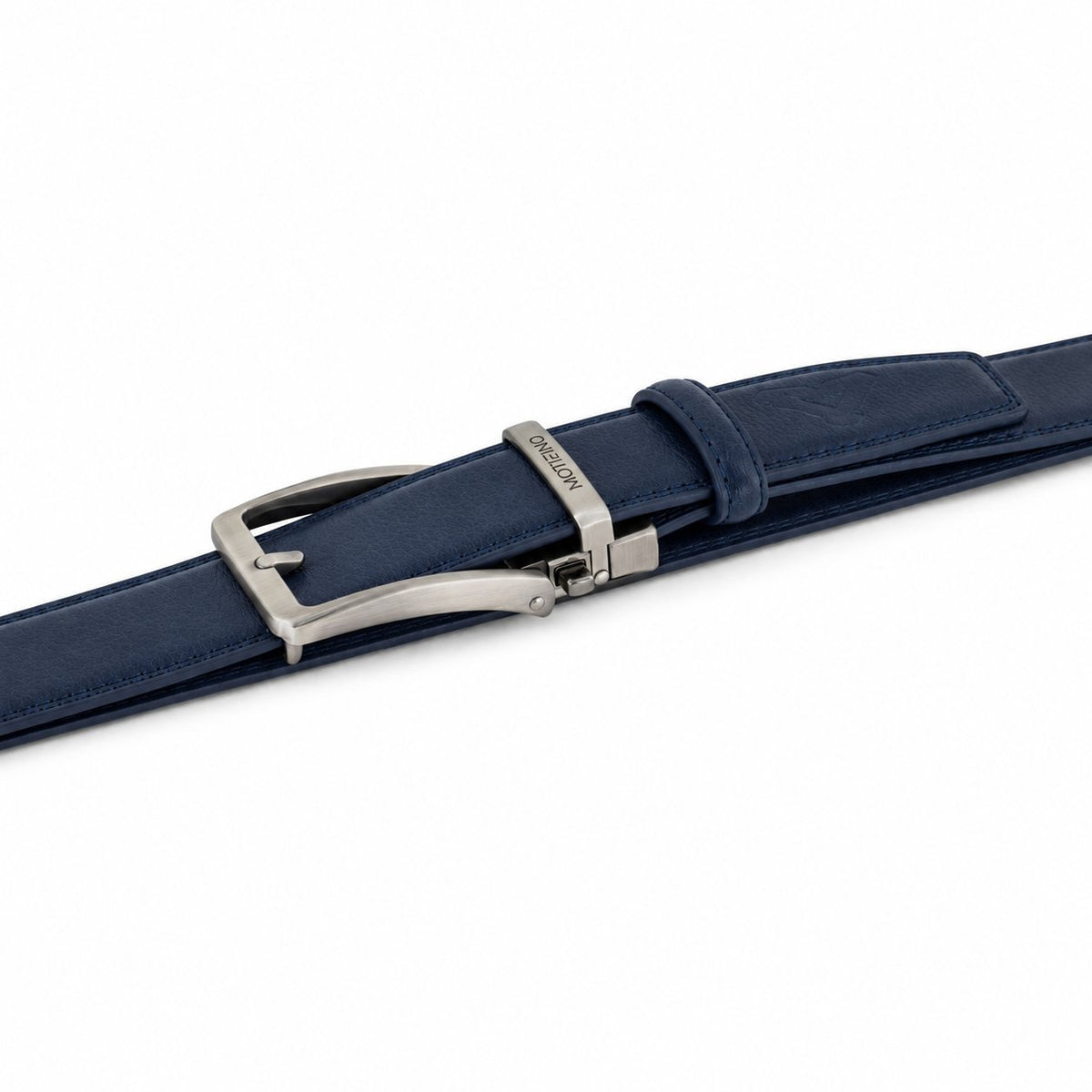 couleur Blu navy — Cintura Automatica Senza Buchi – Fibbia Amovibile a Cricchetto