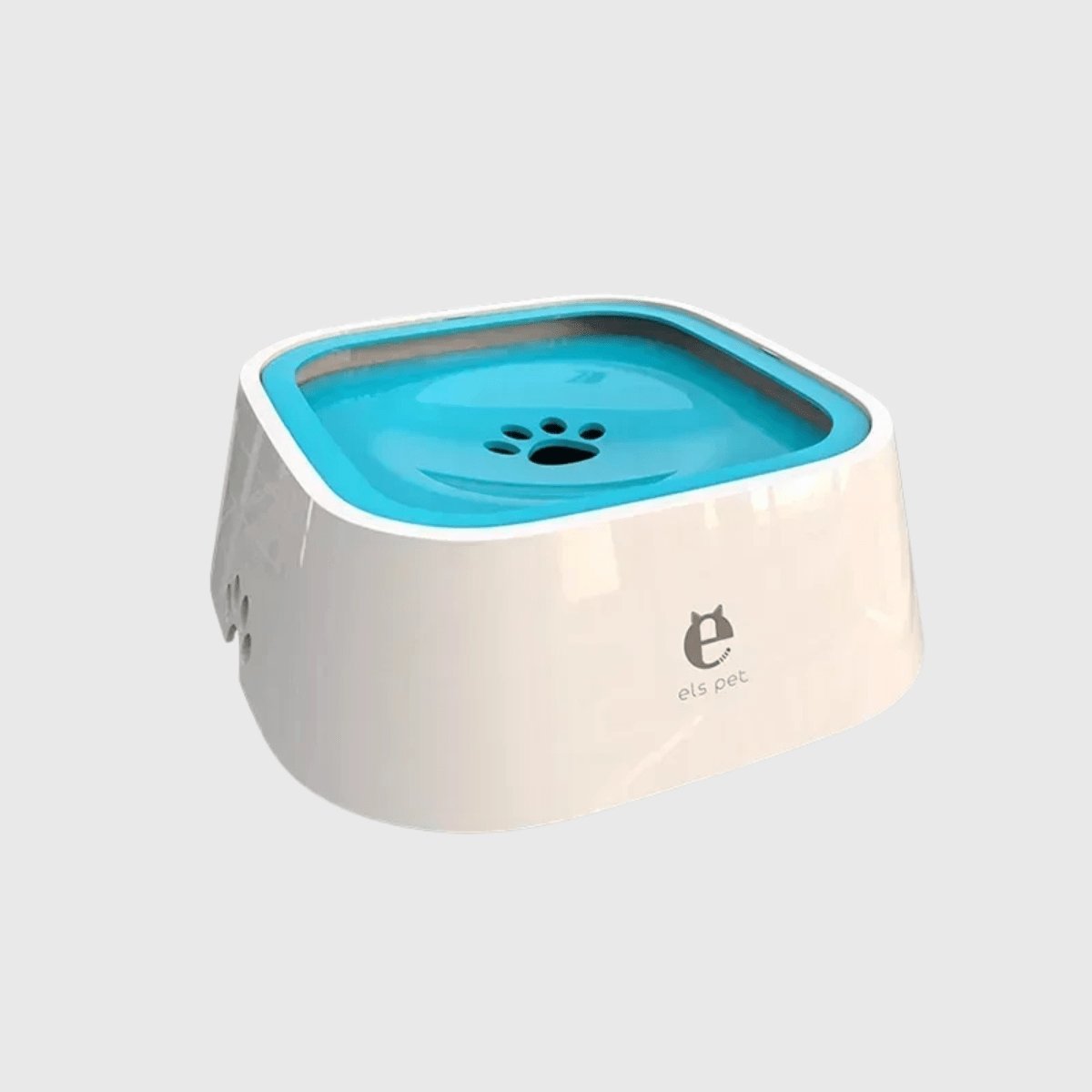 couleur Blu — Ciotola d'acqua antischizzi con disco galleggiante