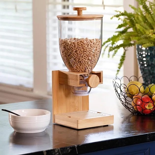 situation — GreenGrain™ – Dispenser di Cereali in Bambù