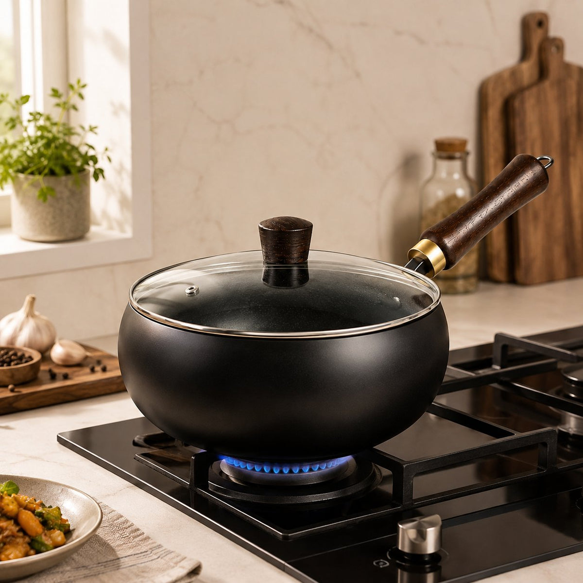 packshot — FerroWok™ – Wok in Ferro Puro Antiaderente Naturale