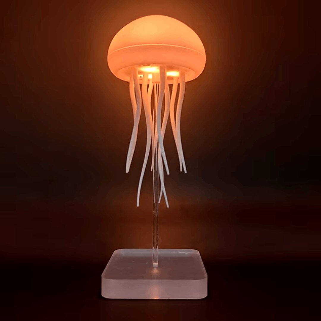 situation — Lampada Medusa LED – Luce Calda d'Atmosfera con Base Trasparente