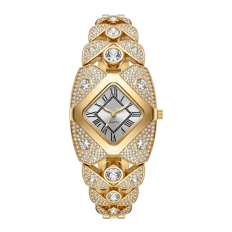 packshot — Orologio Gioiello da Donna con Quadrante a Losanga e Strass