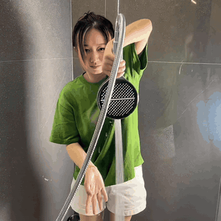 gif — Soffione Doccia IdroPress™ ad Alta Pressione — Getto Regolabile 360°