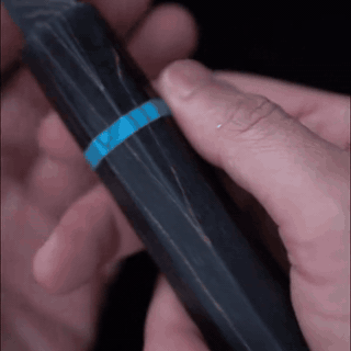 gif — DamaSanto™ – Coltello Santoku Damascato con Manico Ottagonale in Legno