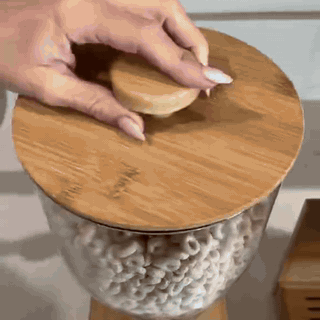 gif — GreenGrain™ – Dispenser di Cereali in Bambù