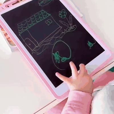 gif — Tavoletta Magica LCD per Bambini – Disegna, Scrivi e Cancella con un Tasto