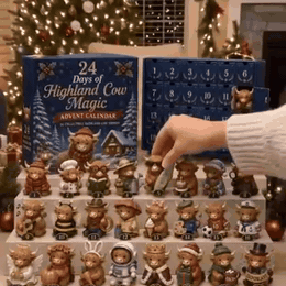 gif — Calendario dell'Avvento Mucche Highland – 24 mini figure tutte diverse