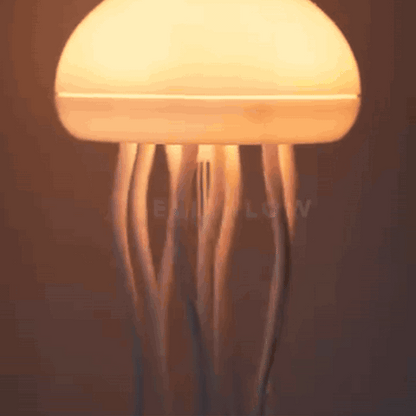 gif — Lampada Medusa LED – Luce Calda d'Atmosfera con Base Trasparente