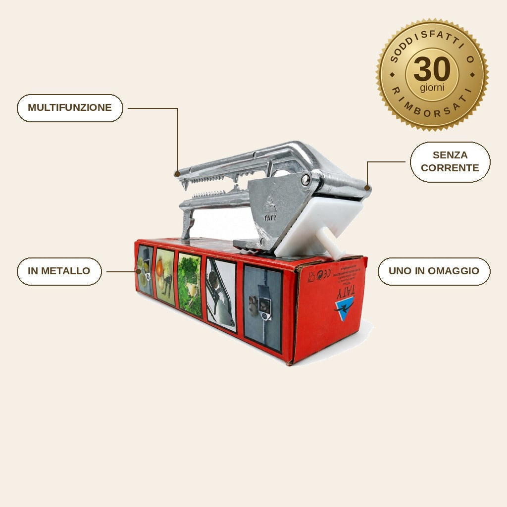 infographie — TritaPro™ – Tritatutto Manuale Multifunzione
