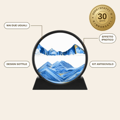 infographie — SabbiaZen™ – Quadro di Sabbia in Movimento