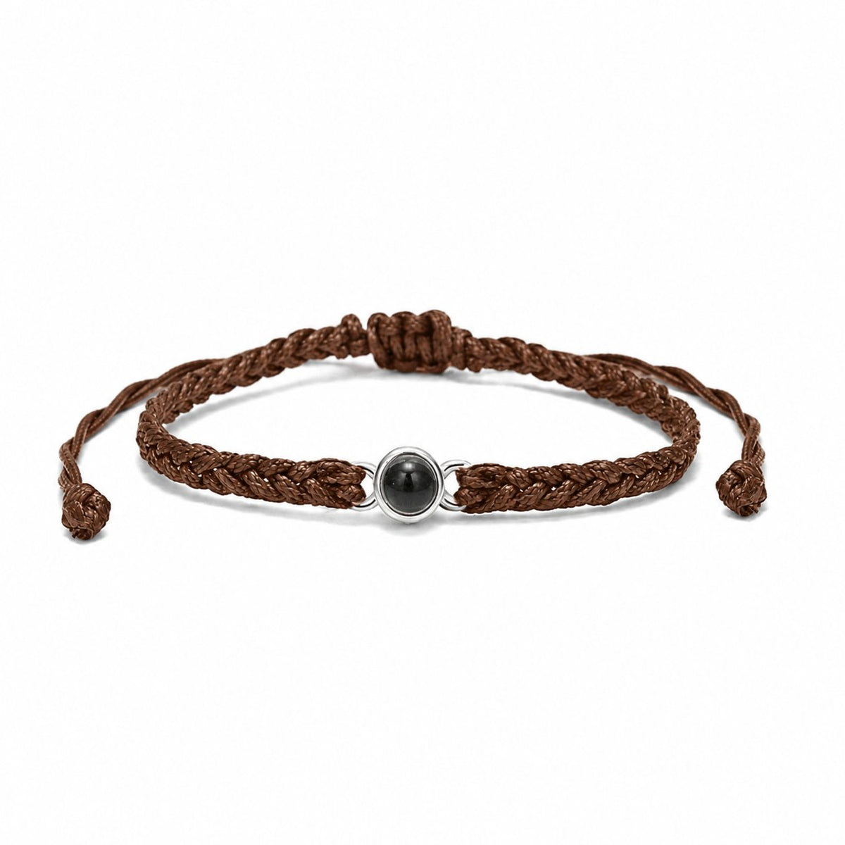 couleur Marrone — Fotolente™ – Bracciale Personalizzato con la Tua Foto