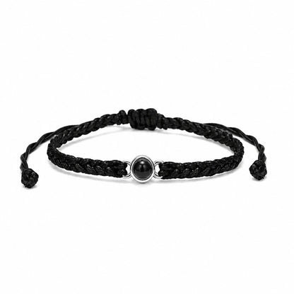 couleur Nero — Fotolente™ – Bracciale Personalizzato con la Tua Foto
