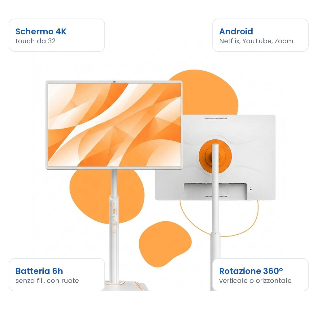 NovaScreen 32 schermo touch 4K Cortano