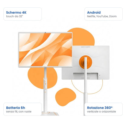 NovaScreen 32 schermo touch 4K Cortano