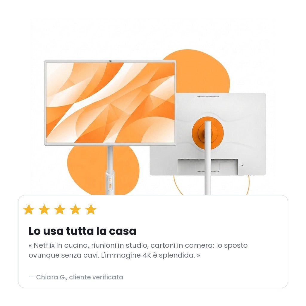 NovaScreen 32 schermo touch 4K Cortano