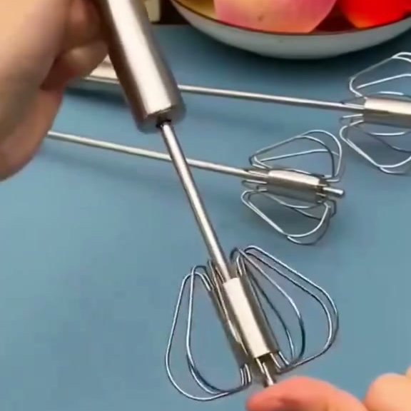 situation — Frusta Semiautomatica in Acciaio Inox – Premi e Monta, Senza Elettricità