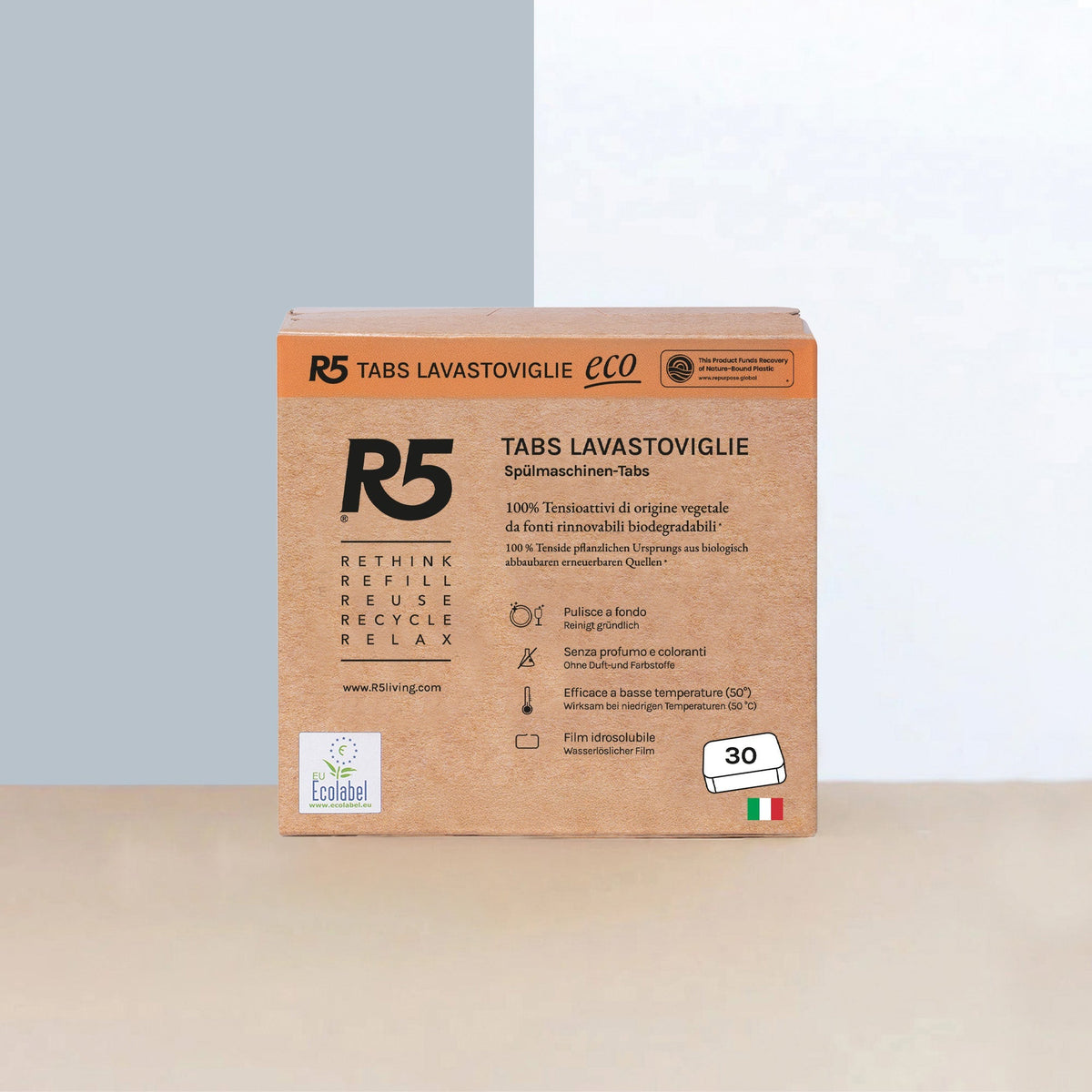 Confezione R5 Tabs Lavastoviglie 30 pezzi