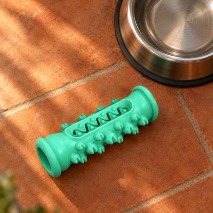 situation — Osso Spazzolino per Cani – Gioco da Masticare in Gomma Naturale con Scanalatura per Dentifricio