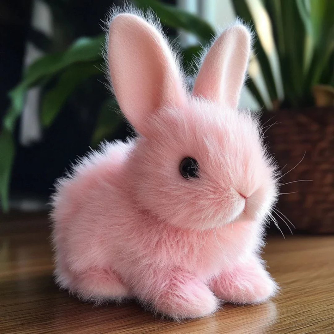 couleur Rosa — Coniglietto Saltellino™ – Peluche Interattivo che Saltella e Muove le Orecchie