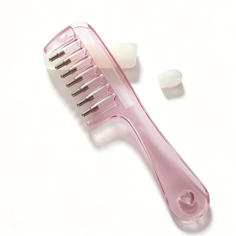couleur Rosa — Pettine Applicatore per Cuoio Capelluto – Siero e Oli Dritti alla Radice