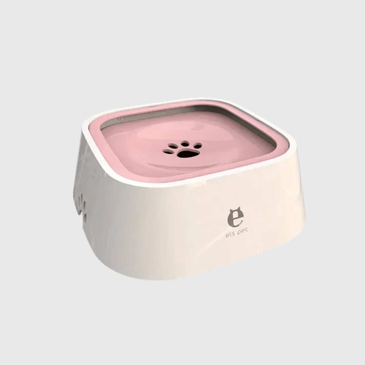 couleur Rosa — Ciotola d'acqua antischizzi con disco galleggiante