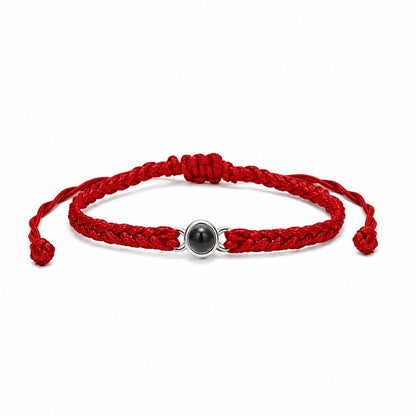 couleur Rosso — Fotolente™ – Bracciale Personalizzato con la Tua Foto