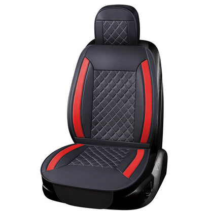 Set coprisedili auto in pelle premium - vista frontale